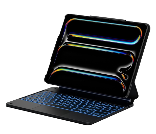 TYPECASE Etui Edge + z klawiaturą do iPad Air 13" M2/M3/M4 czarny - 1485257 - zdjęcie